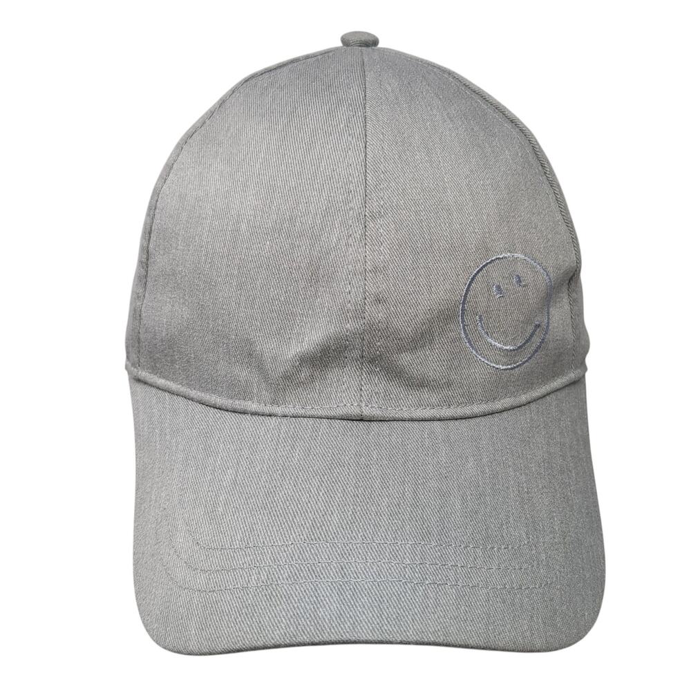 Aldi Strapback Baseball Cap Gray One Size Adjustable Embroidered 6 Panel